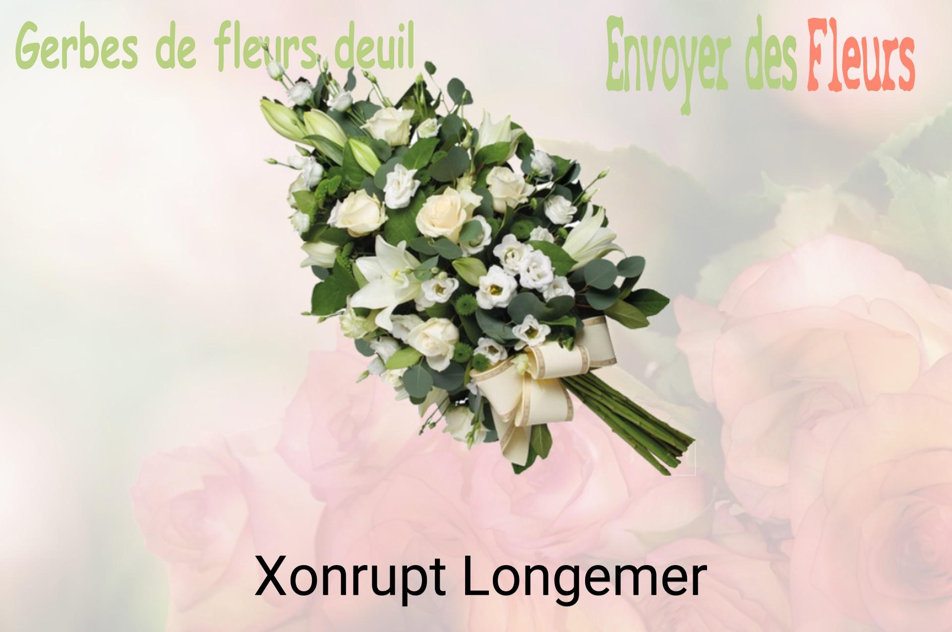 Gerbe de fleurs de deuil livrée à Xonrupt-Longemer